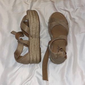 Taupe Espadrilles